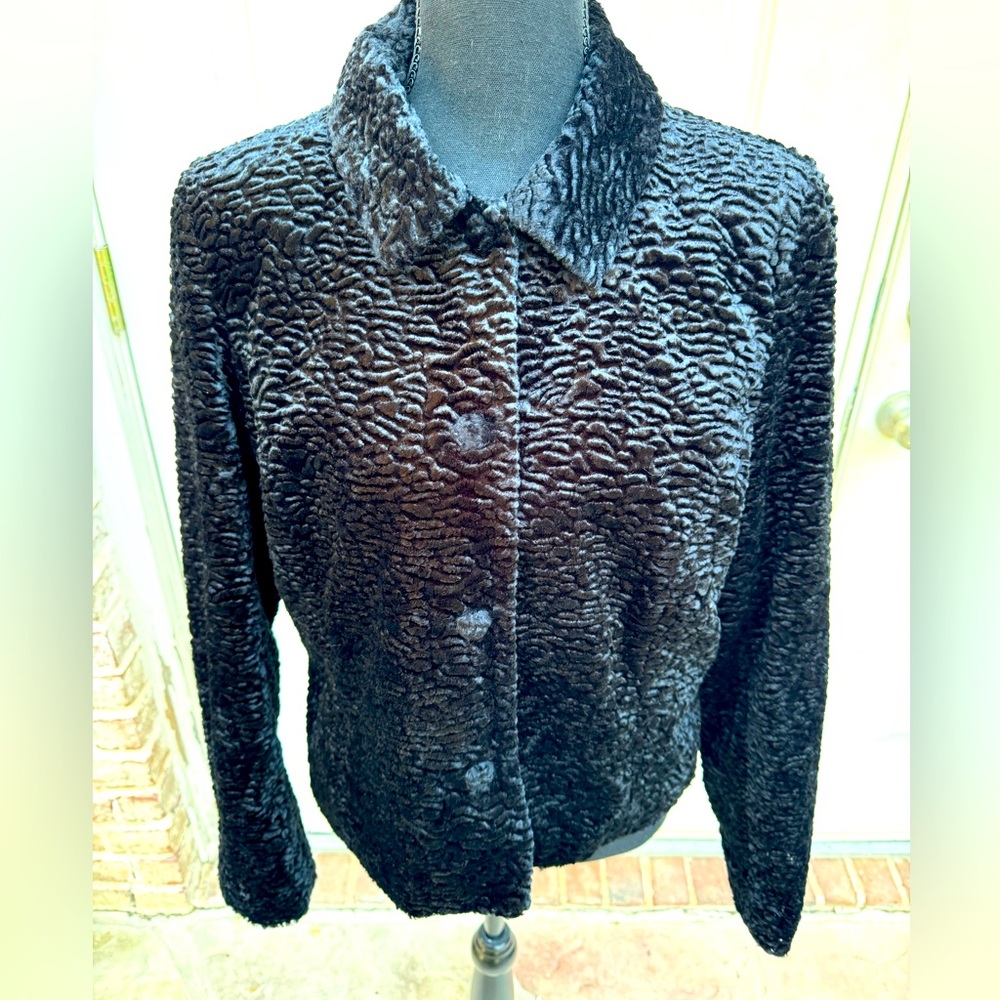 Pantology, Long Sleeve, Black, Jacket, Size 12